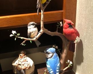 BIRD STATUE FROM DANBURY MINT