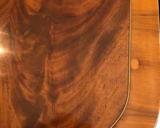 DETAIL OF DINING ROOM TABLE