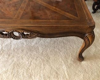DETAIL OF COFFEE TABLE