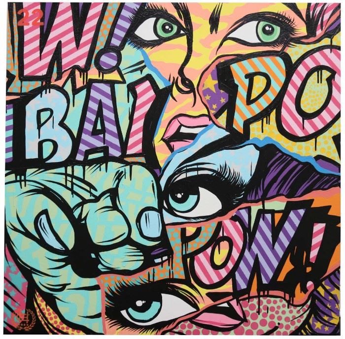 The Chatham Manhasset NY Abstract Pop Art... starts on 5/20/2022