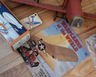 Vintage Biplane and Other Memorabilia