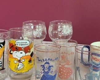 Vintage Commercial Glasses