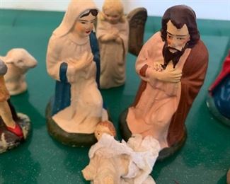 Vintage Nativity Figures Made in Japan