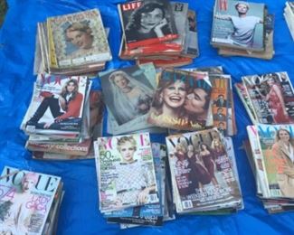 Vintage Vogue and other magazines… there are many more to come out