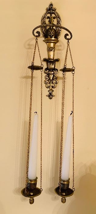 CANDLE WALL SCONCE