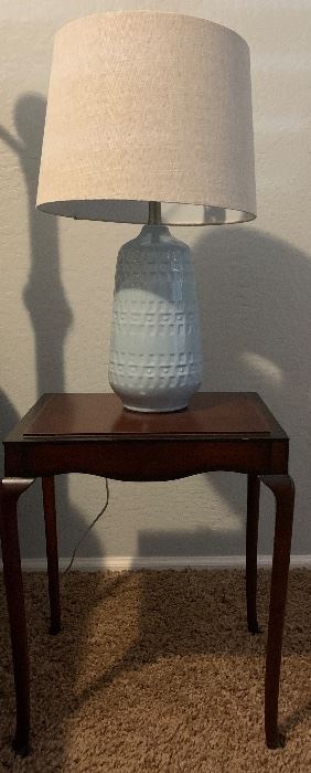 End Table, Table Lamp