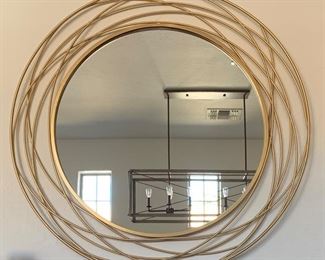 Gold Swirl Mirror