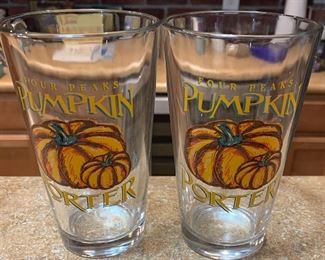 Pumpkin Porter Glasses