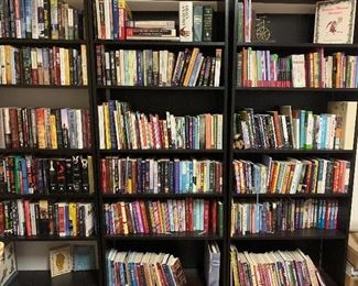 Books, books and more books and Bookcases! 
