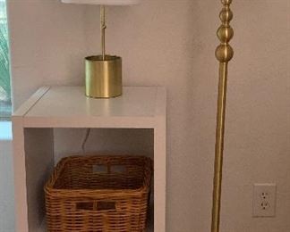 Floor Lamp, Accent Lamp, Storage 
