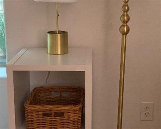 Floor Lamp, Accent Lamp, Storage