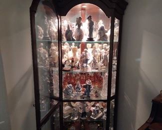 Curio with Collectibles