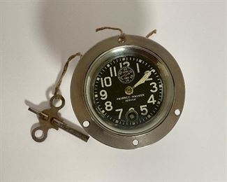 Antique Phinney Walker Key Wind Auto Clock