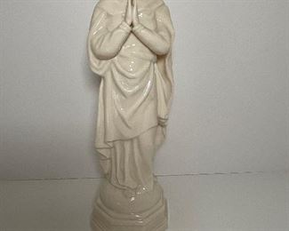 Belleek Virgin Mary Figure