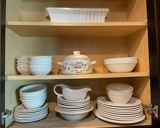 Gibson everyday china and Corelle