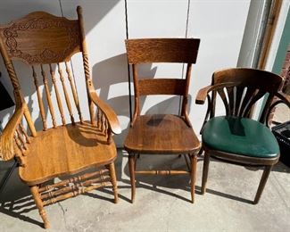 Vintage Chair Trio