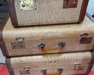 Vintage Suitcase Set