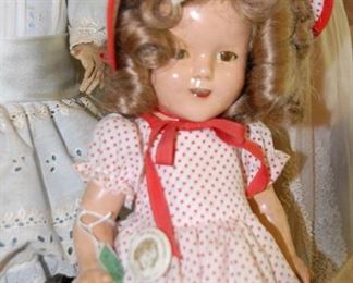 Vintage Shirley Temple doll in excellent condition