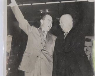 Nixon and Ike, original photograph
