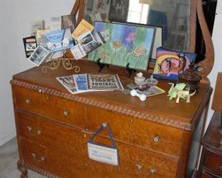 Birdseye Maple Dresser. Excellent condition.