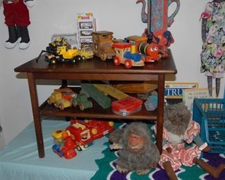 Vintage toys and games