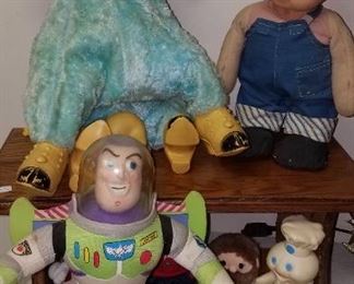 "Buzz", "Dennis The Mennis" and "Elsie The Cow"