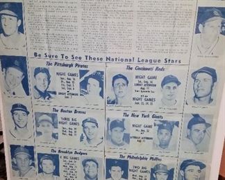 Vintage St. Louis Cardinals poster