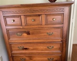 Pine dresser from Pennsylvania House.