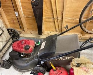 Honda lawnmower.