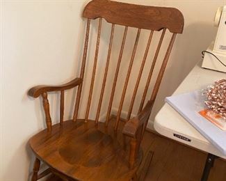 Rocking chair.