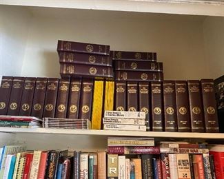 Books - lots of history books.