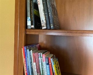 Travel and history books.