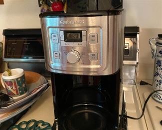 Cusinart coffee maker.