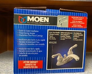 Moen faucet.