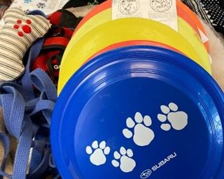Dog toys and accessories.