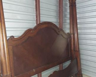 Perfect condition  King headboard and footboard with the side rails and frame with new box springs and mattress 
$400