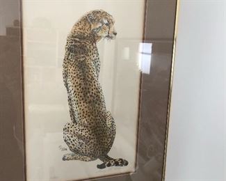 Cheetah art $450