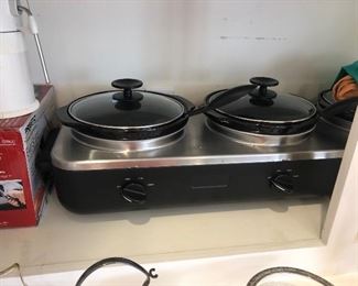 Triple casserole warmer 40.00
