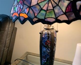 beautiful stained glass lamp