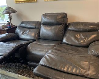recliner no rips no holes no tears, nice condition