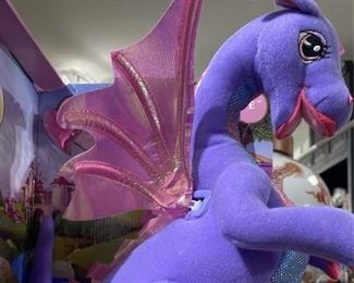 Barbie's Purple Dragon Penelope. Talks and flaps it's wings!