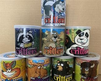 8 Mini-Canned Critters