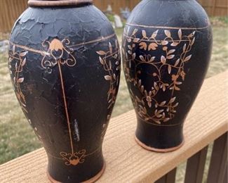 Set of Vases about 8" high