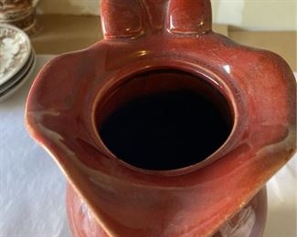 Ceramic Water Pitcher at an unusual angel