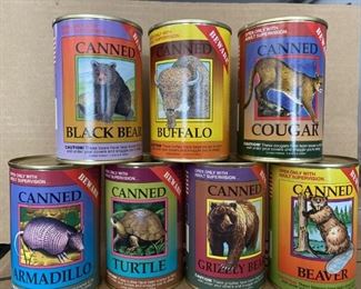 Canned Critters! On sale elsewhere for $15 / each