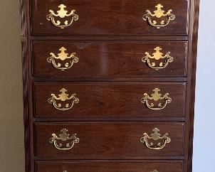 Vintage Drexel Cherry Lingerie Chest