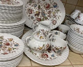 Staffordshire Bouquet Ironstone Made in England by Johnson Bros