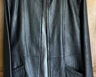 Juliet Michelle by Adler Leather Coat Sz L