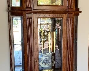 Ridgeway Grandfather Clock Curio