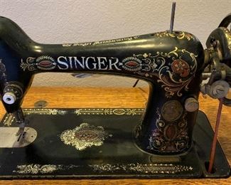 Singer Sewing Machine in Original Cabinet ...the detail, the attention to detail, the pride in workmanship LOVE IT! 